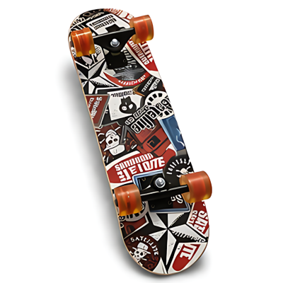 لوح تزلاج ستيكر بوم